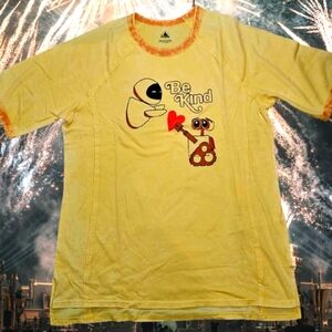 Disney Resort. Wall-E & Eve “Be Kind” Tee Shirt. Never worn.